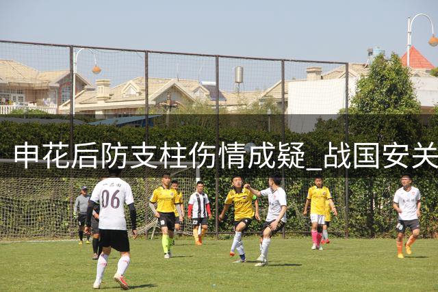 申花后防支柱伤情成疑 战国安关键战恐遭重大打击